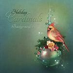 Jaguarwoman's "Holiday Cardinals Background #2"