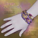 Jaguarwoman's "Faerie Bohemia" Cuff & Bracelet