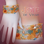Jaguarwoman's "Joie de Vivre" Beaded Cuff