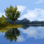 Jaguarwoman's "Swan Lakes" Backgrounds