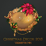 Jaguarwoman's "Christmas Decor 2015 Vignette #1"