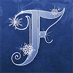 Jaguarwoman's "Icy Snowflake Alphabet"