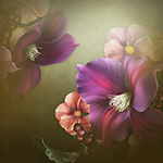 Jaguarwoman's "Summer Blooms Background #8"