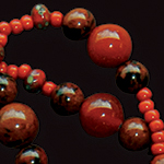Jaguarwoman's "Berber" Bead-embroidered Pendant Necklace