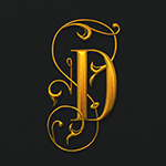 Jaguarwoman's "Bodoni Scroll" Decorative Alphabet