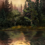 Jaguarwoman's "Forest Lakes"