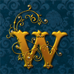 Jaguarwoman's "Victorine" Decorative Alphabet