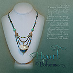 Jaguarwoman's "Heart Of Bohemia" Necklace